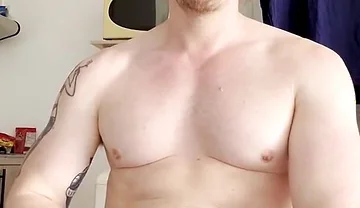 POV Thick Muscle Bro Jerks off with You While He Tells You About the Berlin Sex Party