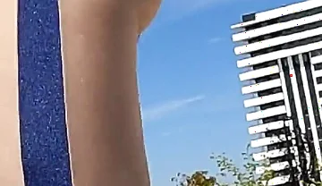 A Street Gym Gives Me Ideas for Fucking Positions. How Horny I Ended up!