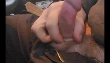 Public Jerk in the Car with a Condom.