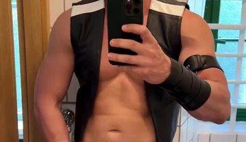 Getting ready for my next scene