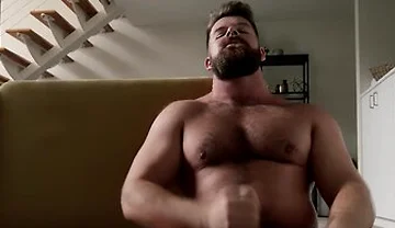 Hairy Lad Gabe Jerks Off For My Down Unders