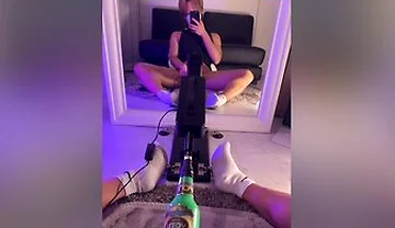 Japanese Boy Fap With Piston Machine