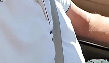 Sucking Big Dick Stepdaddy Jay Taylor in Car and Park