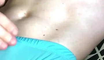 Wet Precum Panties and Cum Inside