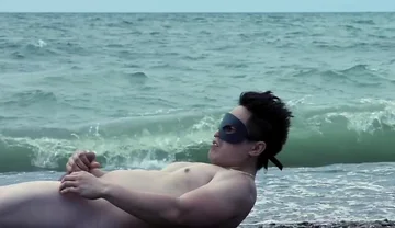 Spotted: the Ocean’s Personal Hype Man. Waves Crashing, Muscles Glistening, and Absolutely Zero Chill.