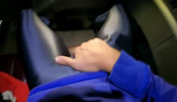 I Cum in Supertight Leggings on the Bus Getting Back From Training