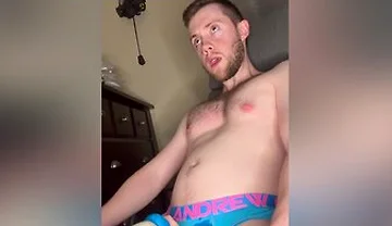 Cute Bro Made To Cum His Briefs