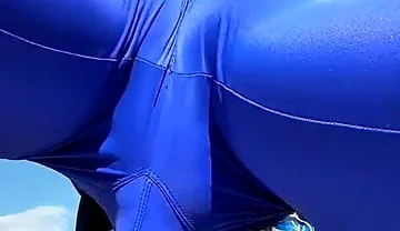 I Cum Without Taking off My Spandex After Getting Horny Working Out in Leggings