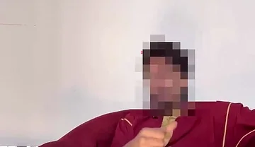 Arab Muslim Man Jerks off Fat Cock After Prayer