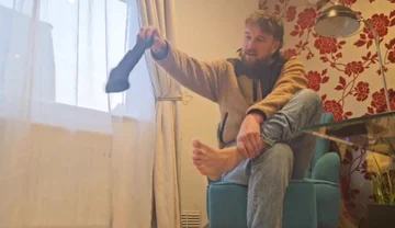 Sweaty Boot and Feet Worship After a Hards Day Work