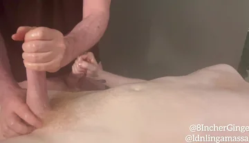 8-inch Dick Teased and Edged