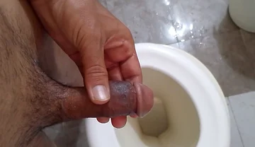 Bathroom Handjob