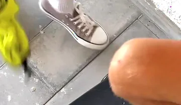 He Noticed a Guy He Saw on a Gay App, and Asked Him to Have Sex Right Then and There. He Fucked a Skateboarder on a Fire Escape