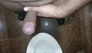 Indian Guy Masturbation in Washroom