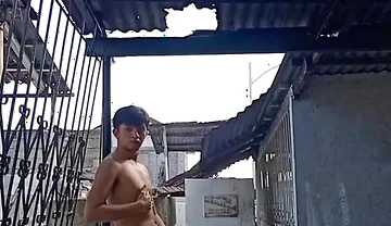 Asia Twink Outdoor Sex
