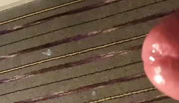 Stepdaddy Bear's Overhead Wank 'n Cum for You