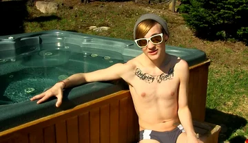 Enjoying the Sun with Skyler