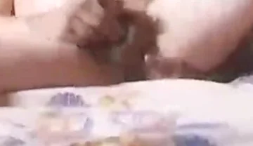 Cumming Hard on a Public Questhouse. Finger in Ass