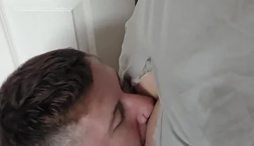 Sucking off and Rimming My Step Dad at Gloryhole Anonymous Cum on Facial Taboo