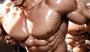 Outdoor Gay Man Ass Fuck Cum