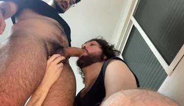 He Sucks My Dick and I Cum on His Ass