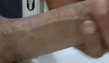Jerking at Work in Toilet of My Boss