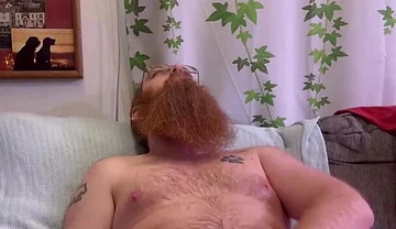 Naked Self Piss and Cum