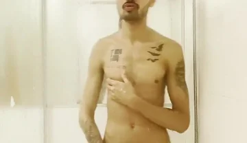 Jacking off Until I Cum in the Shower