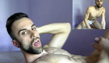 Jerking off and Cumming in My Own Mouth