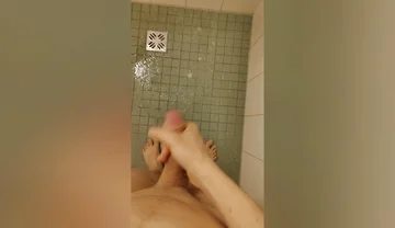 Under the Shower Piss and Cum Mix