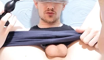 British Lad Dirty Talk Lovense Ridge Hole Play