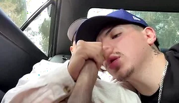Uncut Twink Big Cumshot Huge Facial Cum Public Car Action!