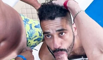 Bob Steel In Gay Men On An Open-air Boat Fuck Raw