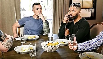 Derek Kage, Draven Navarro And Tony Genius In Ex Boyfriends Have Passionate Reunion Fuck