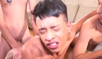 Caleb Wearing Shorts Licking Big Dick