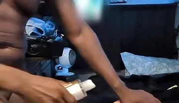 Sir Maxximus Solo Sitting, Stroking and Enjoying His New Sex Toy