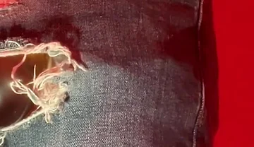 Amateur Boy Pissing in a Condom