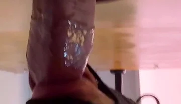 Daddy Cock at Gloryhole: His Thick Fills the Cum Glass - Then I Get so Horny I Shoot Right in
