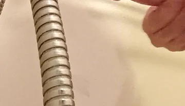 December Bathroom Cumshot