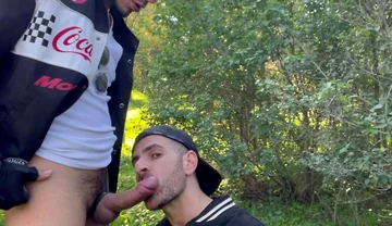Xiscoxx Playing with Leo Bulgari in the Forest
