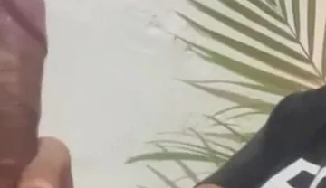 Young Man Enjoying a Rich Handjob