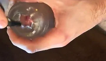 Jerked off and Cumshot