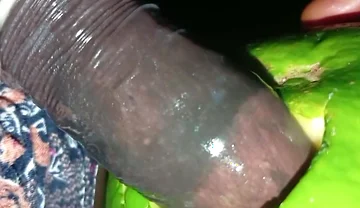 Stroking My Black Dick.