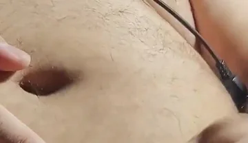 Fat Pig Masturbates While Eating