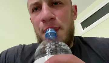 Alpha Fills a Bottle with His Saliva(snot)