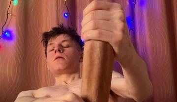 Naughty Boy Pumps Cock Imagining Friend Fun