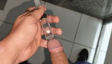 Extreme Application to the Syringe Inside the Glans!!