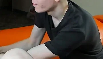 His Cock Is Bound to Get Hard as He Tenses It up!