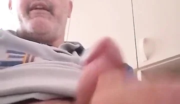 I Piss and Dip the Tip of My Cock in My Piss and Jerk My Cock Hard