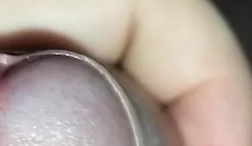 Close up Masturbation Uncut Cock and Cumshot